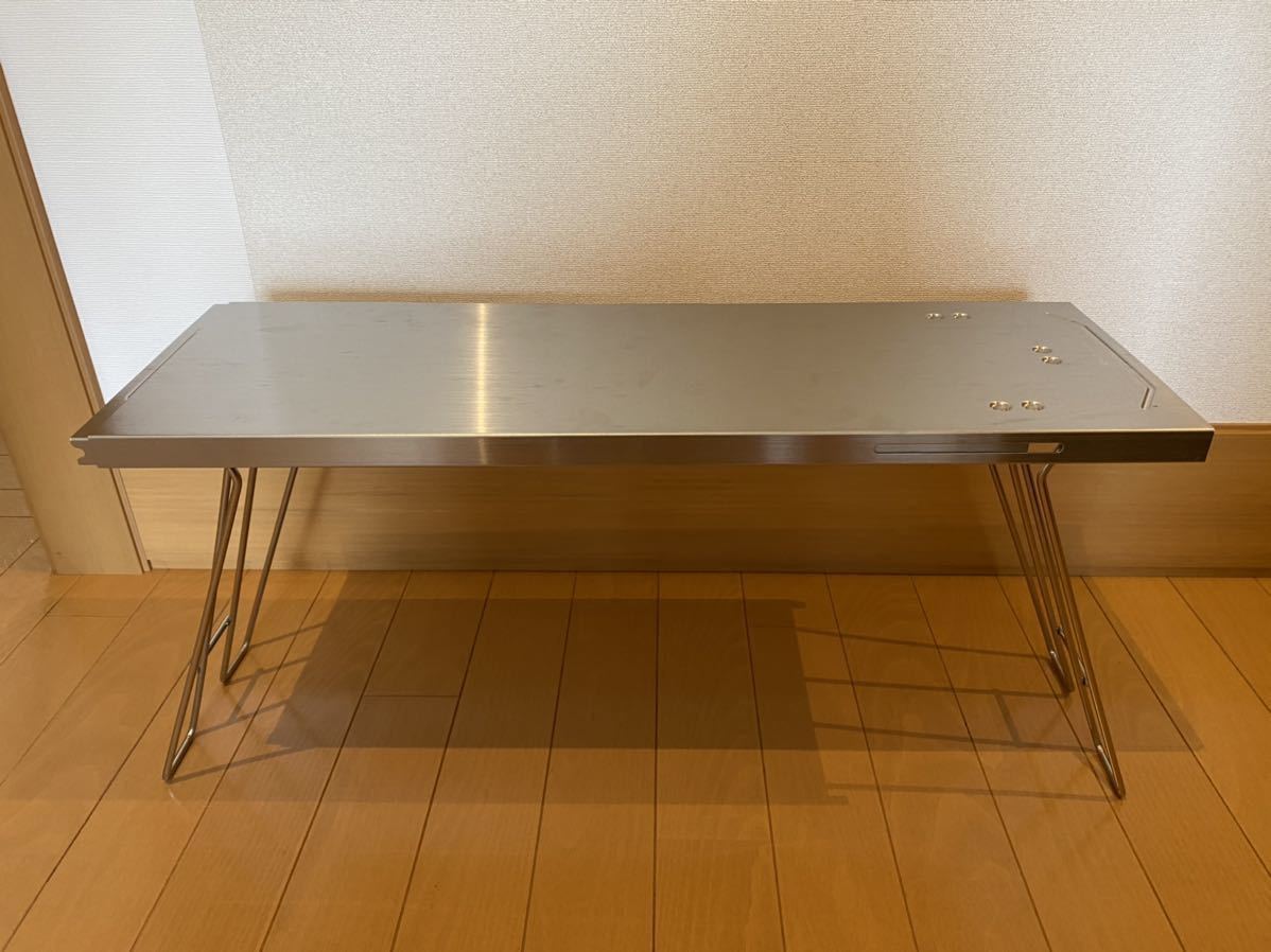 美品】ユニフレーム_廃盤品いろりテーブルUF IRORI EXT
