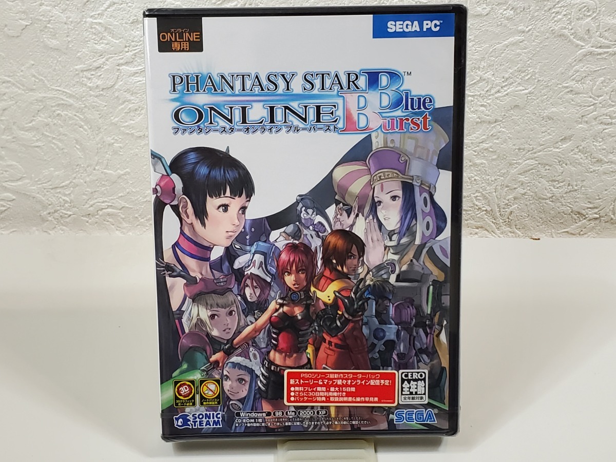 新品未開付 ファンタシースターオンライン ブルーバースト SONIC TEAM