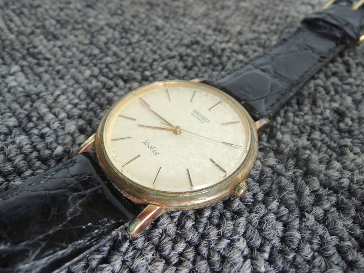 Seiko Dolce クウォーツ 電池切れ セイコー腕時計の修理をしました