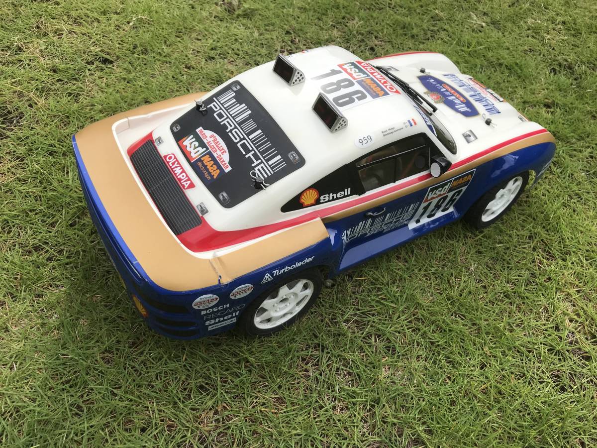 ポルシェ959 電動RCカー 1/8 4WD M48S