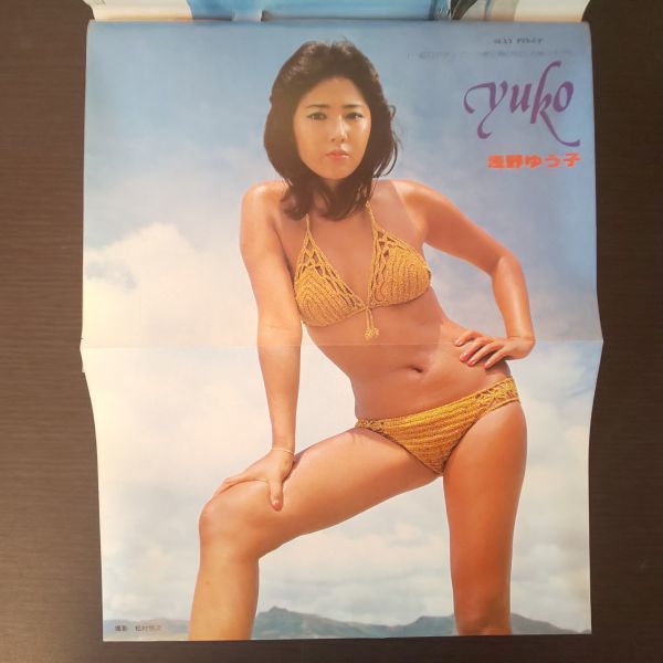 ひ342 週刊プレイボーイ 1979年7月3日号 No.27 表紙/磯貝恵 浅野ゆう子
