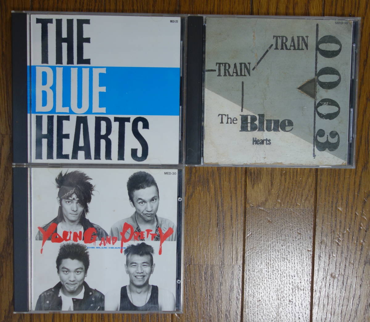 The Blue Hearts Cd 3枚 The Blue Hearts Young And Pretty Train Train Train の落札情報詳細 ヤフオク落札価格情報 オークフリー スマートフォン版