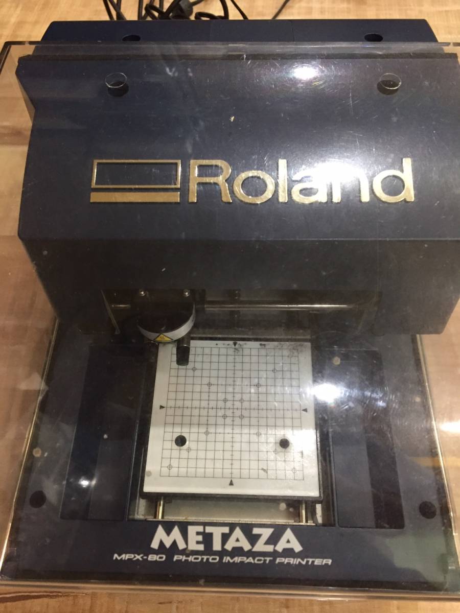 Roland ローランド メタルプリンター Metaza メタザ Mpx 80 中古 の落札情報詳細 ヤフオク落札価格情報 オークフリー スマートフォン版 Roland ローランド メタルプリンター Metaza メタザ Mpx 80 中古 の落札情報詳細 ヤフオク落札価格情報 オークフリー スマートフォン版