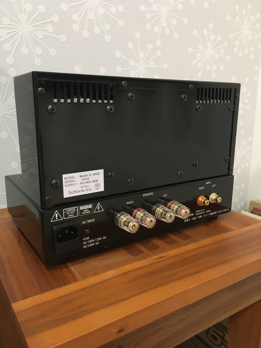 Softone ソフトン Model8-300B ステレオパワーアンプ 2020年製