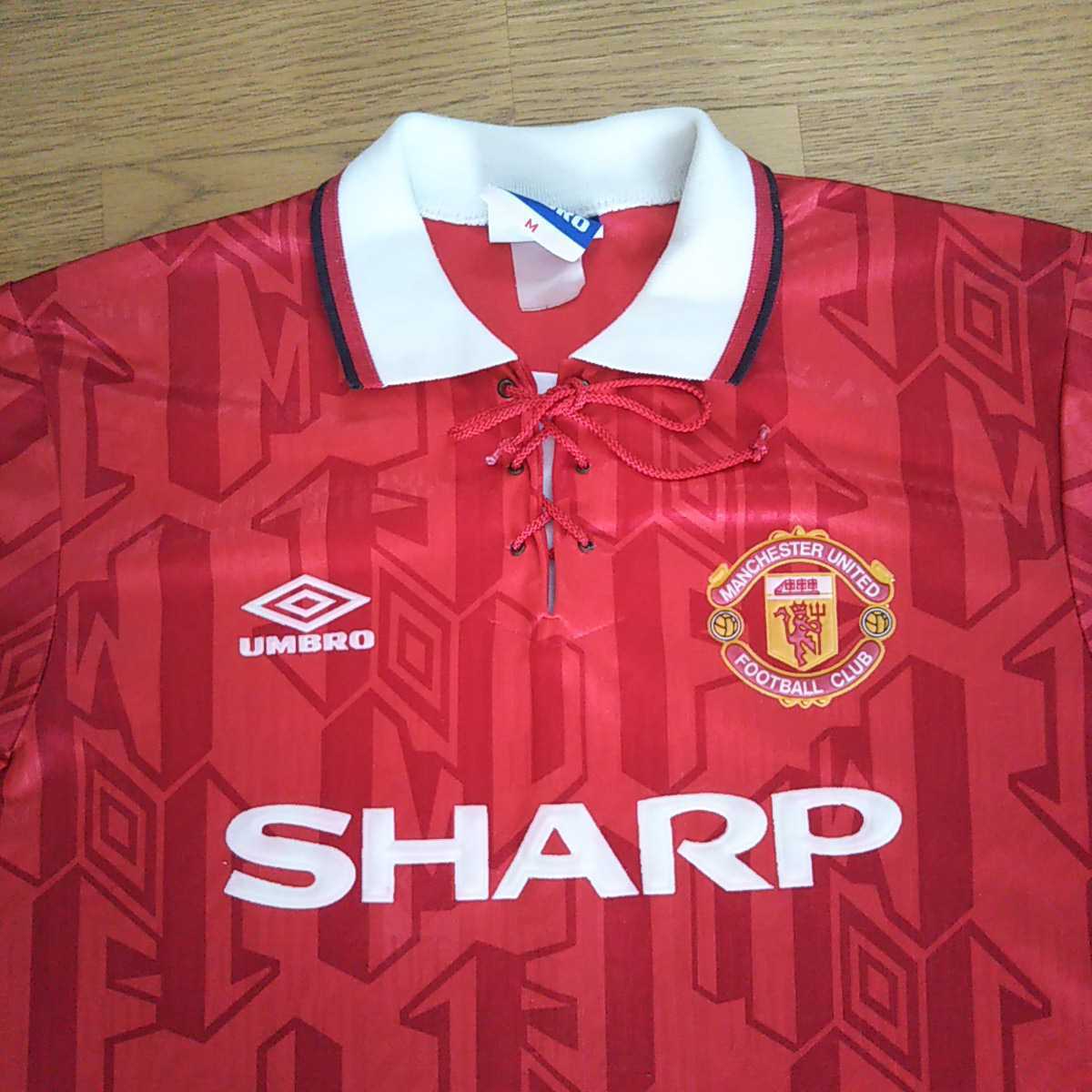 マンu マンチェスター Umbro アンブロ 1992 カントナ ベスト ベッカム ギグス スコールズ シュマイケル ソルスキア シェリンガム M の落札情報詳細 ヤフオク落札価格情報 オークフリー スマートフォン版