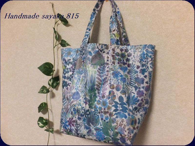 新品 ハンドメイド リバティ タナローン 花柄 ラミネート トート トートバッグ ビニールコーティング ビニール バッグ ビニコ エコバッグ の落札情報詳細 ヤフオク落札価格情報 オークフリー スマートフォン版