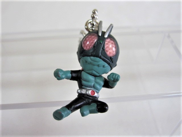 仮面ライダー 旧1号 スイング キーホルダー◇昭和ライダー フィギュア