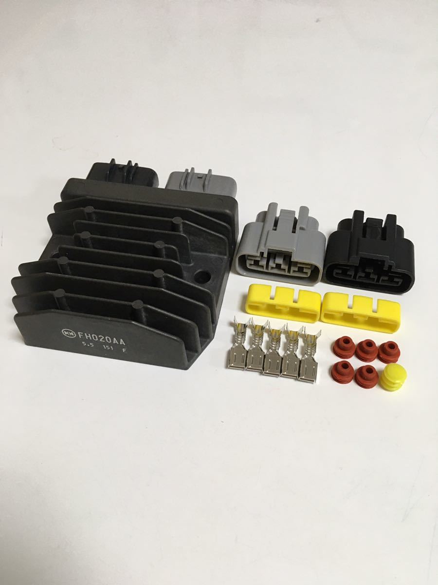 並 Mosfet レギュレーター 新電元 Fh0aa 中古品 コネクタセット カワサキ ヤマハ スズキ ホンダ 動作確認済み 送料5円 流用など の落札情報詳細 ヤフオク落札価格情報 オークフリー スマートフォン版