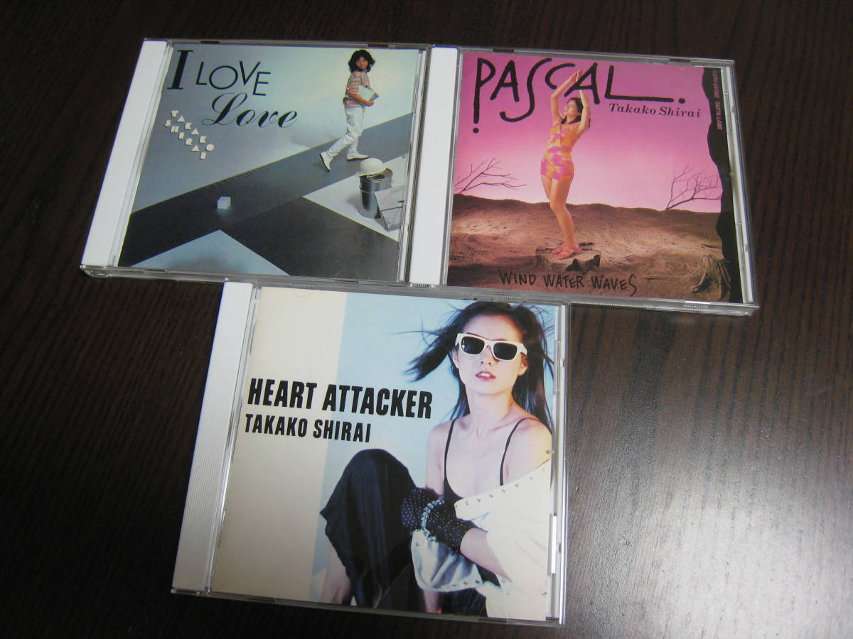 送料無料 白井貴子 Cd I Love Love パスカル ハート アタッカー 3枚セット の落札情報詳細 ヤフオク落札価格情報 オークフリー スマートフォン版