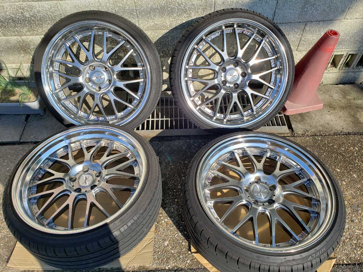 マーベリック 709M 20インチ 9J 9.5J タイヤセット225/35R20の落札情報