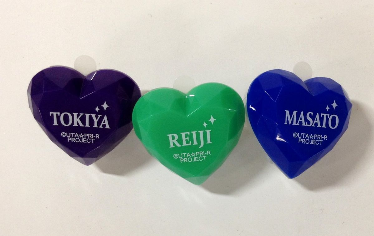 A00 うたの プリンスさまっ マジlovelive 4th Stage ハートリングライト 聖川真斗 寿嶺二 一ノ瀬トキヤ 3個セット の落札情報詳細 ヤフオク落札価格情報 オークフリー スマートフォン版