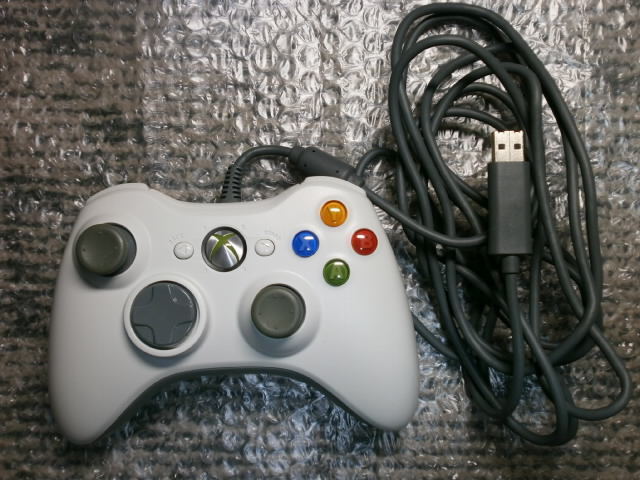 未チェック Microsoftマイクロソフト Xbox360 Windows対応 有線 ｕｓｂ ゲームコントローラー Xbox360 Controller 動作保証なし の落札情報詳細 ヤフオク落札価格情報 オークフリー スマートフォン版