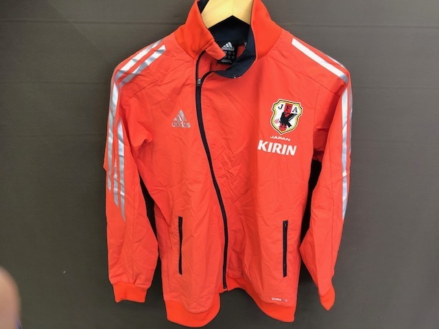 新品】adidas X48420 日本代表 2012 アンセムジャケット（オレンジ
