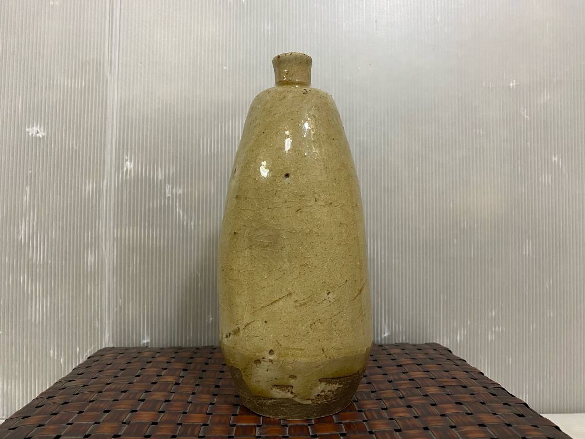 聖】古美濃 黄瀬戸 徳利
