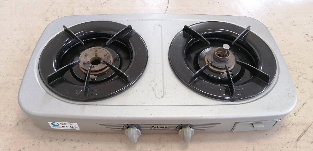 ガステーブル ガスコンロ 中古 都市ガス用 13a パロマ Pa E250cf の落札情報詳細 ヤフオク落札価格情報 オークフリー スマートフォン版