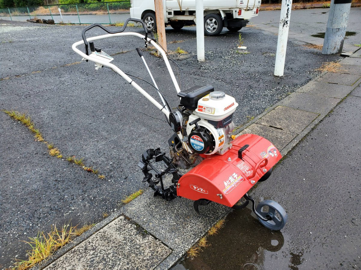 ヤンマー ミニ耕うん機 TB3（チビポチ）　ー小さな畑でも気軽に取り回しできるミニサイズ ヤンマー ミニ耕うん機 TB3（チビポチ） ー小さな畑でも気軽に取り回し