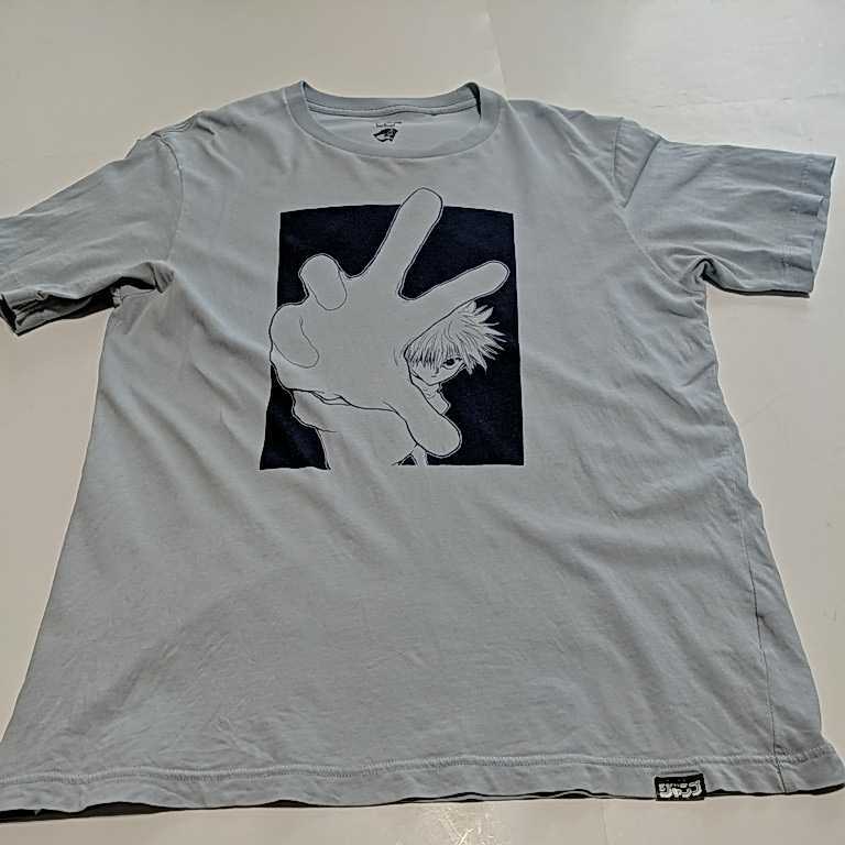 ハンターハンター 半袖tシャツ Uniqlo ユニクロ 少年ジャンプ コラボt Lサイズ キルア ゾルディック家 メンズ カットソー の落札情報詳細 ヤフオク落札価格情報 オークフリー スマートフォン版