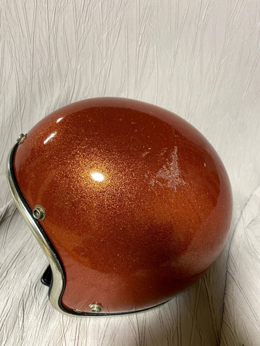 60s ARTHUR FULMER AF20 オレンジラメ M ダブルストラップ ☆ 60