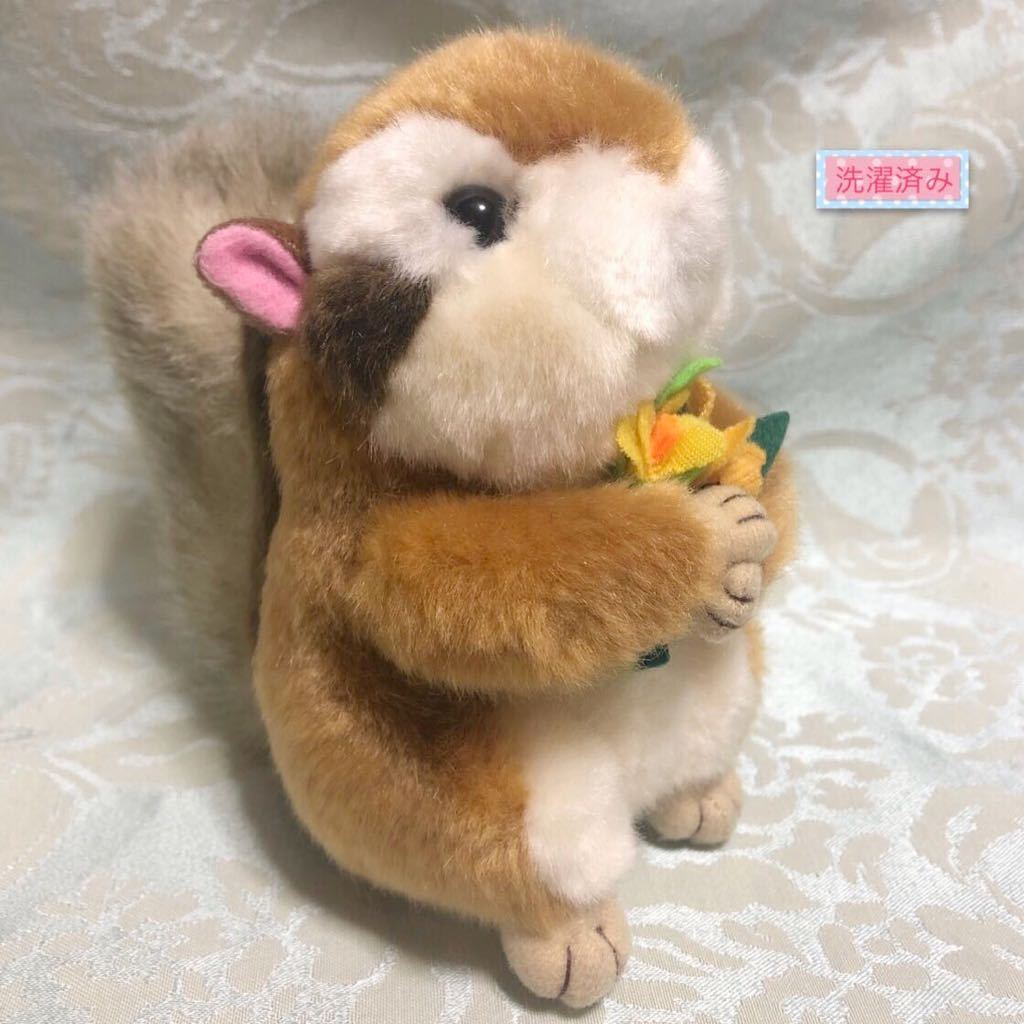 CUTE 森の小さな仲間たち リス ぬいぐるみ FOREST ANGEL 13cm りす
