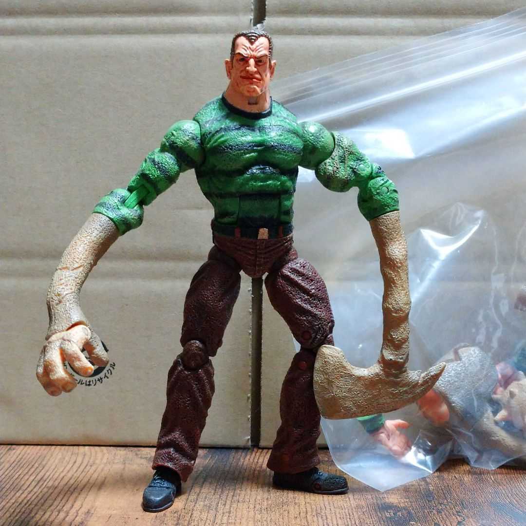 マーベルレジェンド サンドマン スパイダーマンクラシック トイビズの