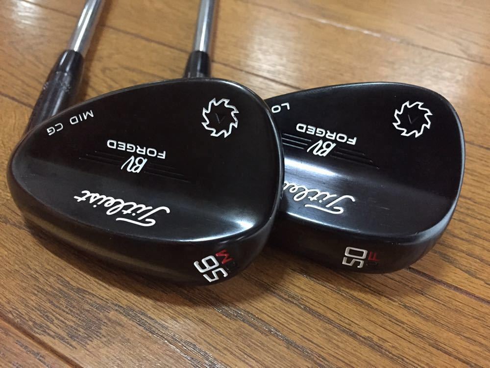 ボーケイウェッジ　2本セット　50度/56度 Titleist vokey wedge 50° 56° 2本セット 中古】ボーケイ