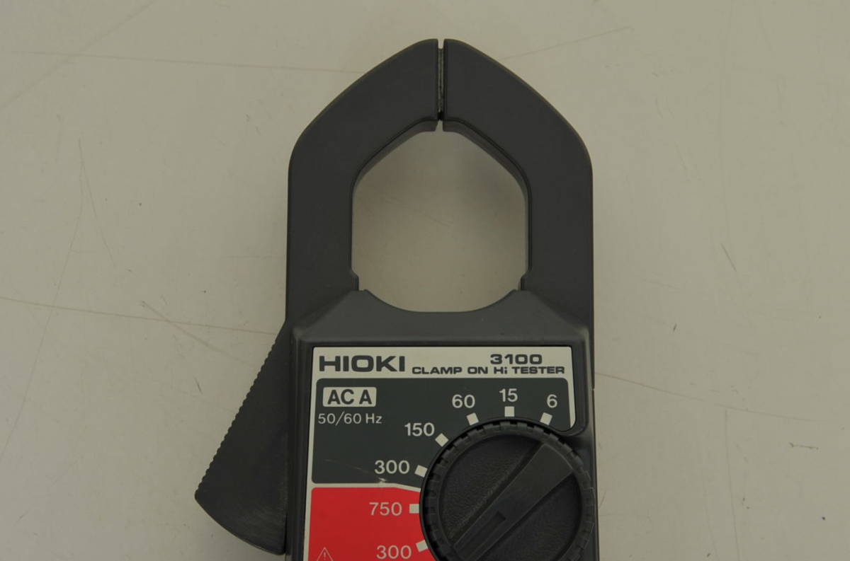 クランプメーター Hioki 日置電機 3100 クランプオン ハイテスター 現状品 の落札情報詳細 ヤフオク落札価格情報 オークフリー スマートフォン版