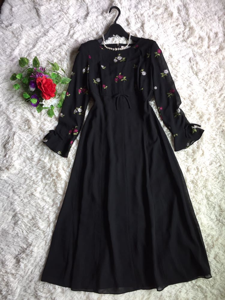美品 エムズグレイシー ワンピース 薔薇刺繍 Arkiva Gov Al