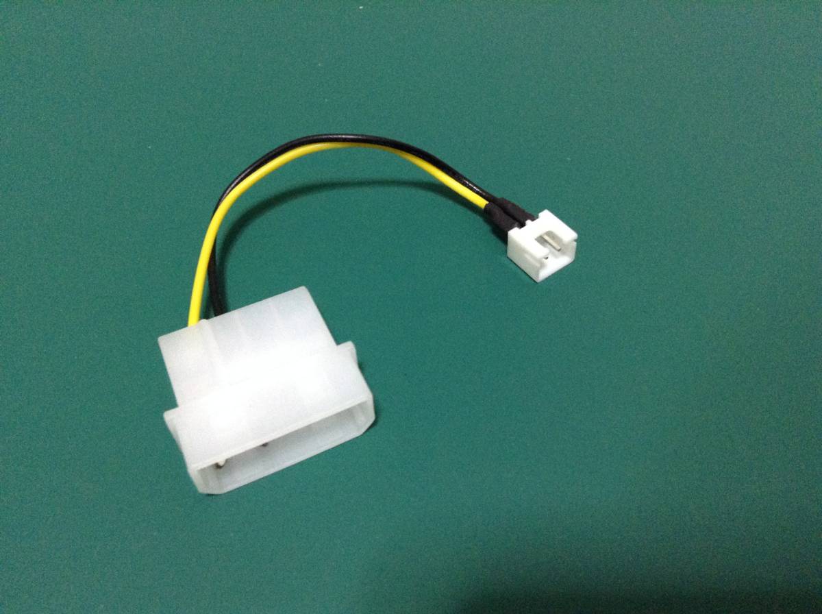 2pin オス 小型 2ピン ー 電源コネクタ 4pin オス ペリフェラル 4ピン 電源ケーブル ファン変換ケーブル の落札情報詳細 ヤフオク落札価格情報 オークフリー スマートフォン版