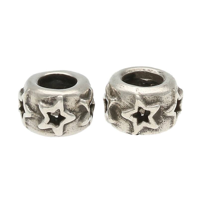 コディーサンダーソン CODY SANDERSON Hollow Star Rondelle Bead