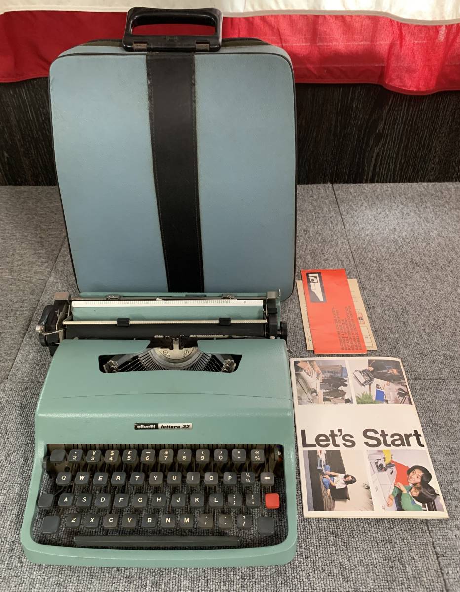 希少】カタカナ タイプライターLettera 32 お譲りします。