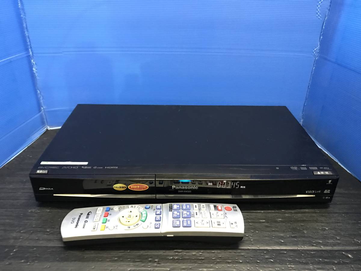 中古☆Panasonic DVD/HDDハイビジョンレコーダーDMR-XW30