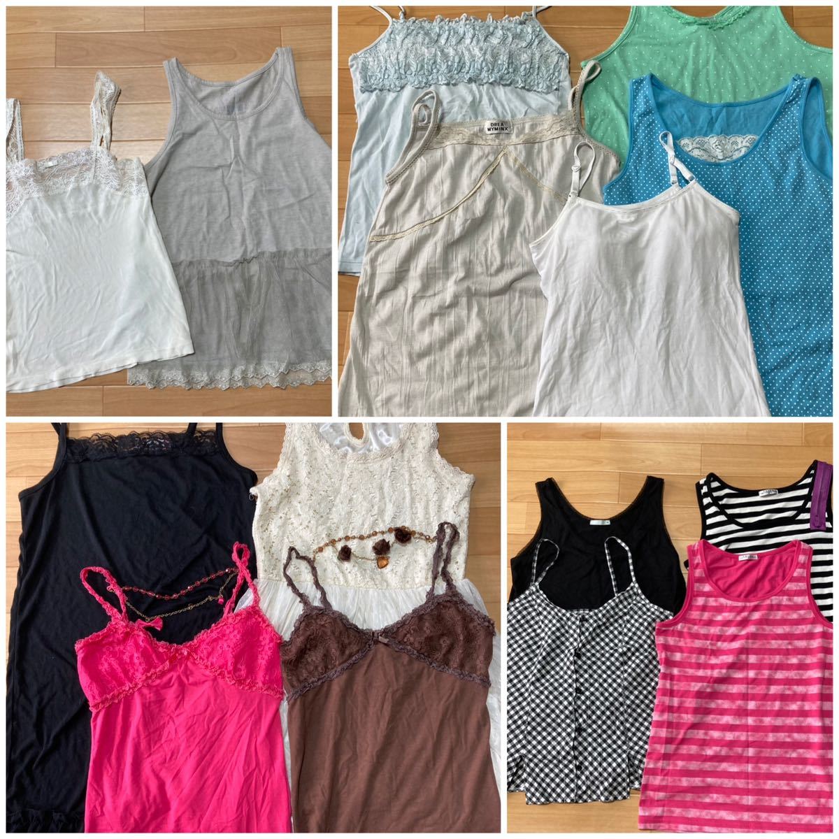 15着 セット レディース福袋 タンクトップ キャミソール おすすめ まとめ売り の落札情報詳細 ヤフオク落札価格情報 オークフリー スマートフォン版