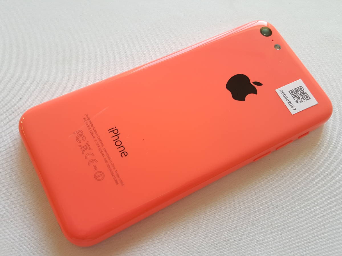良品送料無料選択可 除菌済み Softbank Iphone5c 16gb ピンク Ch 10 13 の落札情報詳細 ヤフオク落札価格情報 オークフリー スマートフォン版