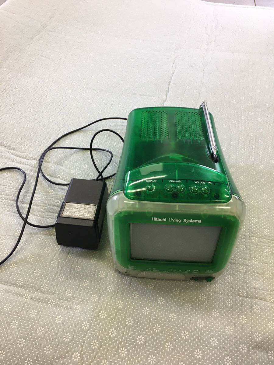 希少 スケルトン 液晶テレビ nexxion 13.3インチ 平成レトロ