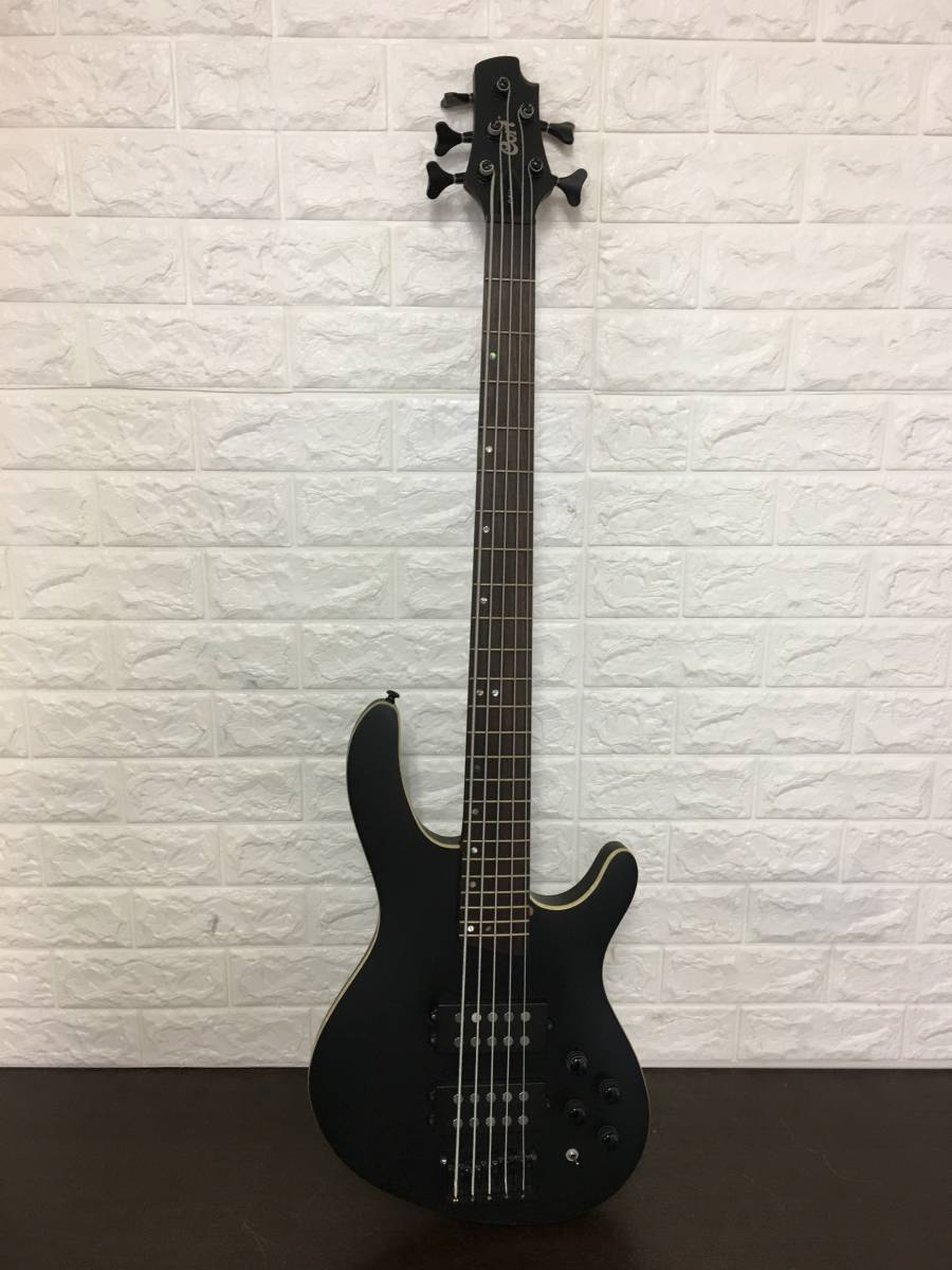 美品★ホワイトストライプ　コルト　Cort C5H 5弦エレキベース ブラック Cortの5弦ベース極上中古品が入荷!! « 浜松の中古楽器の買取
