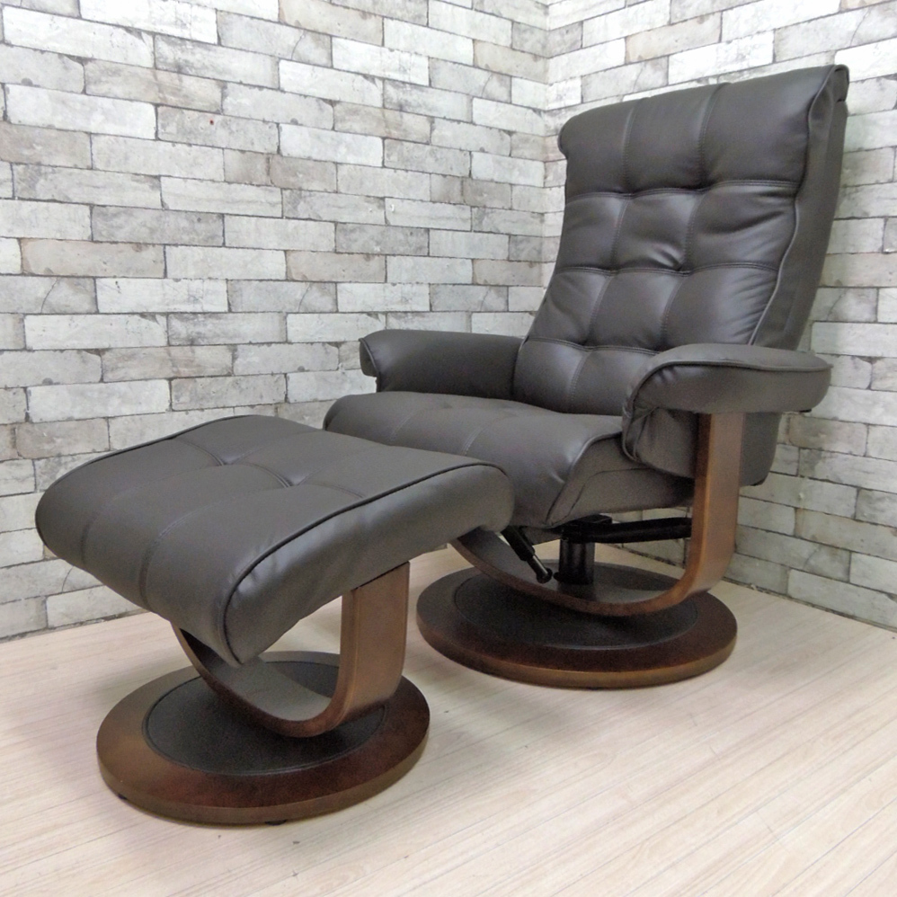 ショップ ニトリ リクライニングパーソナルチェア Dメッシュ ブラウン