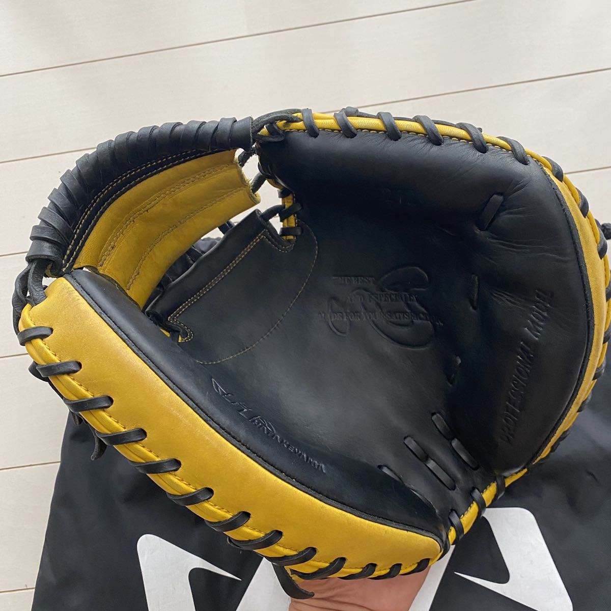 HATAKEYAMA ハタケヤマ キャッチャーミット 軟式 捕手用 限定 シェラー
