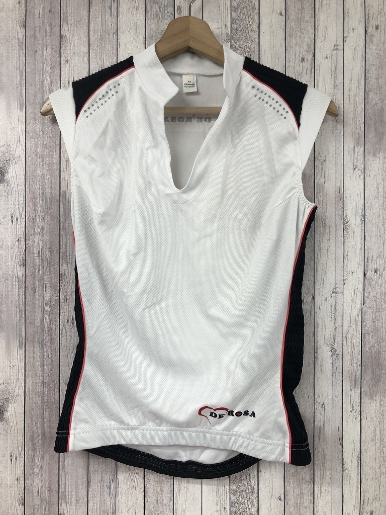 新品 デローザ Derosa タンクトップ サイクルジャージ M 白 レディース の落札情報詳細 ヤフオク落札価格情報 オークフリー スマートフォン版