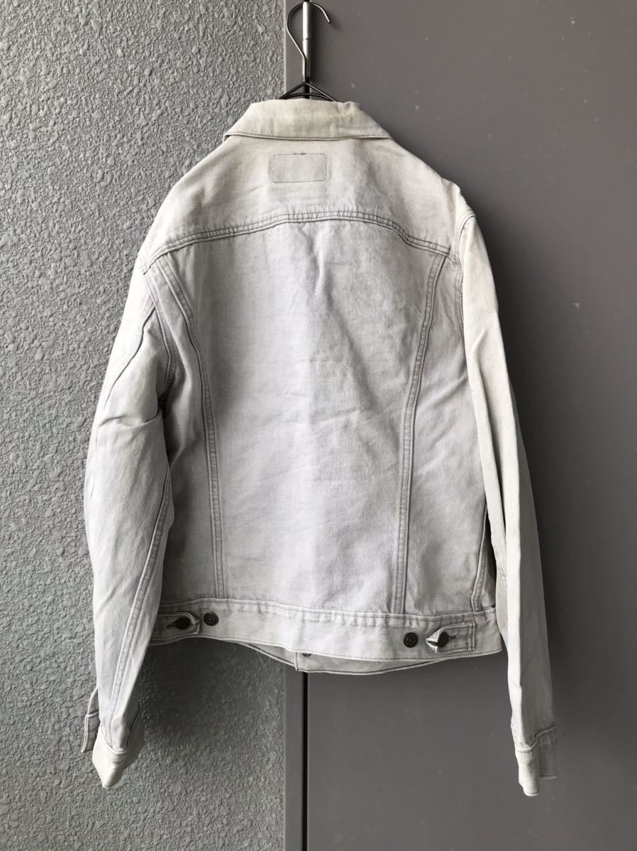 80s USA製 Levis 70506-0257 先染め グレー デニム ジャケット Gジャン