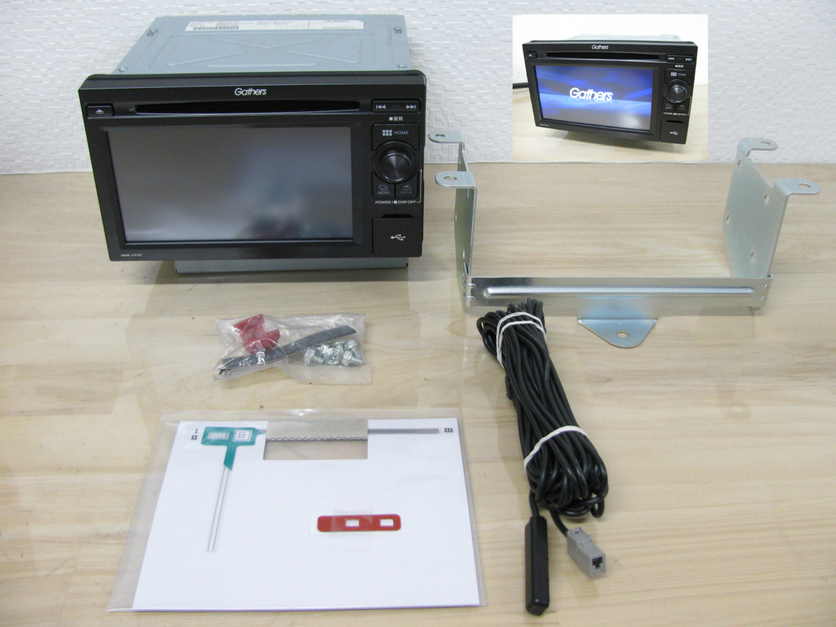 ☆ホンダN-WGN純正オーディオGathers 品【WX-171C】取扱説明書付き☆