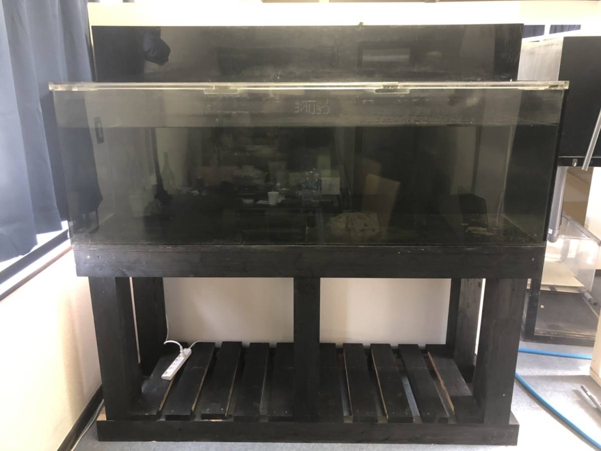 アクリル 水槽 180 60 60 水槽台 上部濾過 水中ポンプ フルセット の落札情報詳細 ヤフオク落札価格情報 オークフリー スマートフォン版