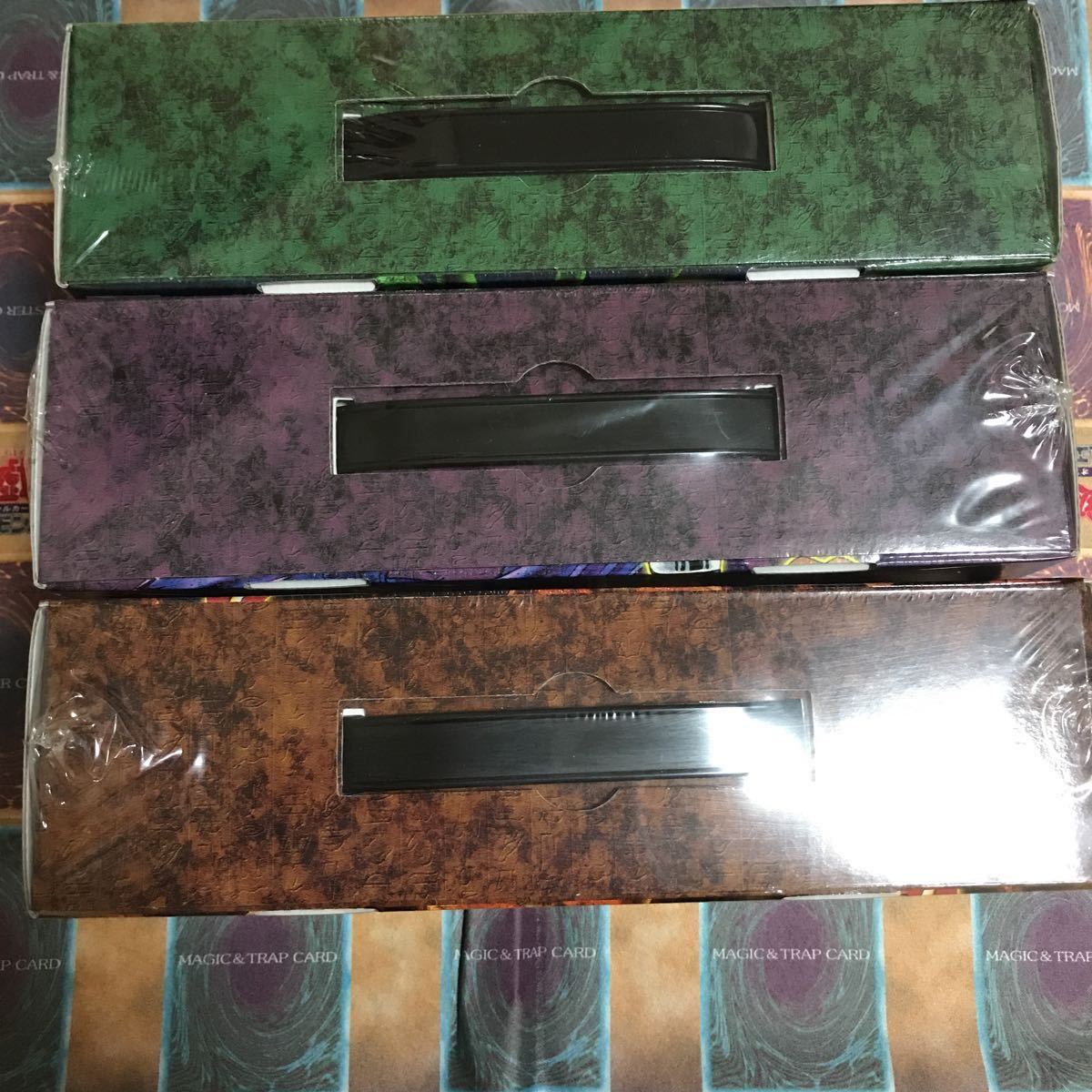 遊戯王 ocg ストックケース 3個 闇遊戯 海馬 城之内 ストレージケース 新品】遊戯王 初期 ストレージ ボックス 遊戯 海馬 城之内 3つセット