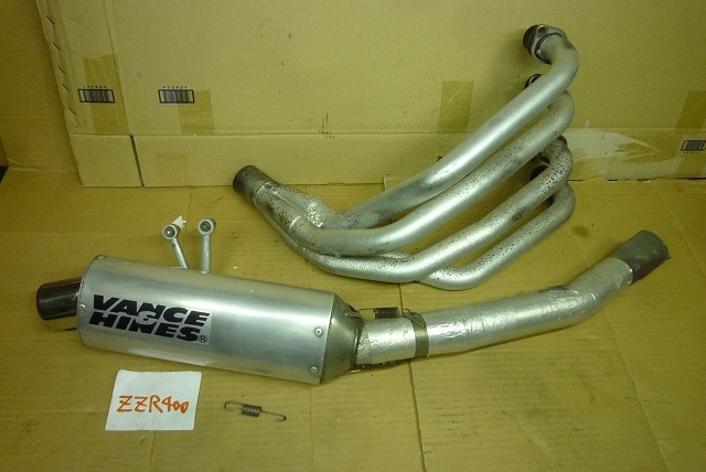 ZZR400N VANCE&HINES マフラー (検 kawasaki ZZ-R400 カワサキ ZX400KE