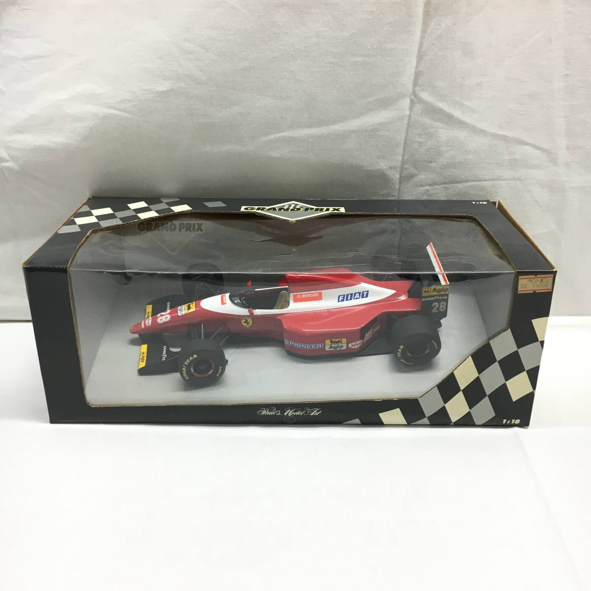 【箱違い】ミニチャンプス 1/18 フェラーリ F93A ゲルハルト・ベルガー 箱違い】ミニチャンプス 1/18 フェラーリ F93A ゲルハルト