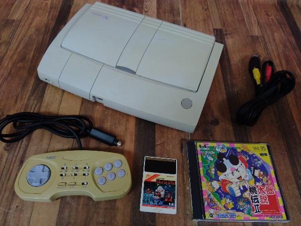 PCエンジン DUO 本体 コントローラー付き ジャンク品 【公式通販】