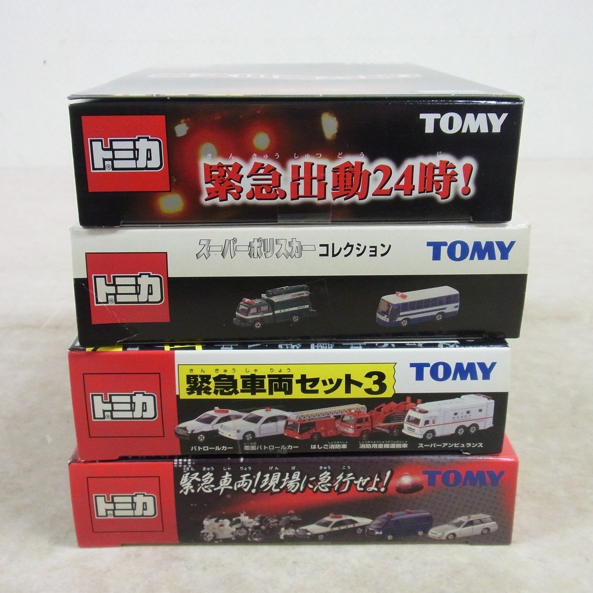 新品】未開封 トミカ 緊急出動24時！/スーパーポリスカーコレクション