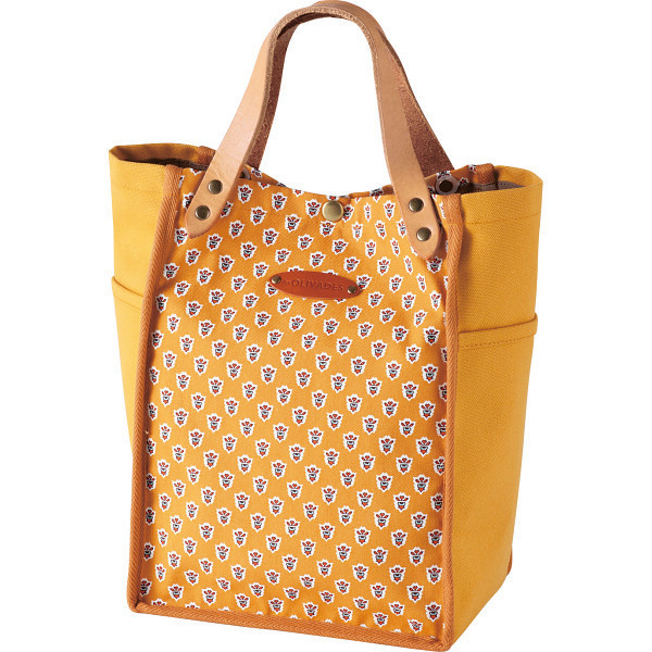 新品】□南フランスレゾリヴァード パイピングトートバッグ/色イエロー  