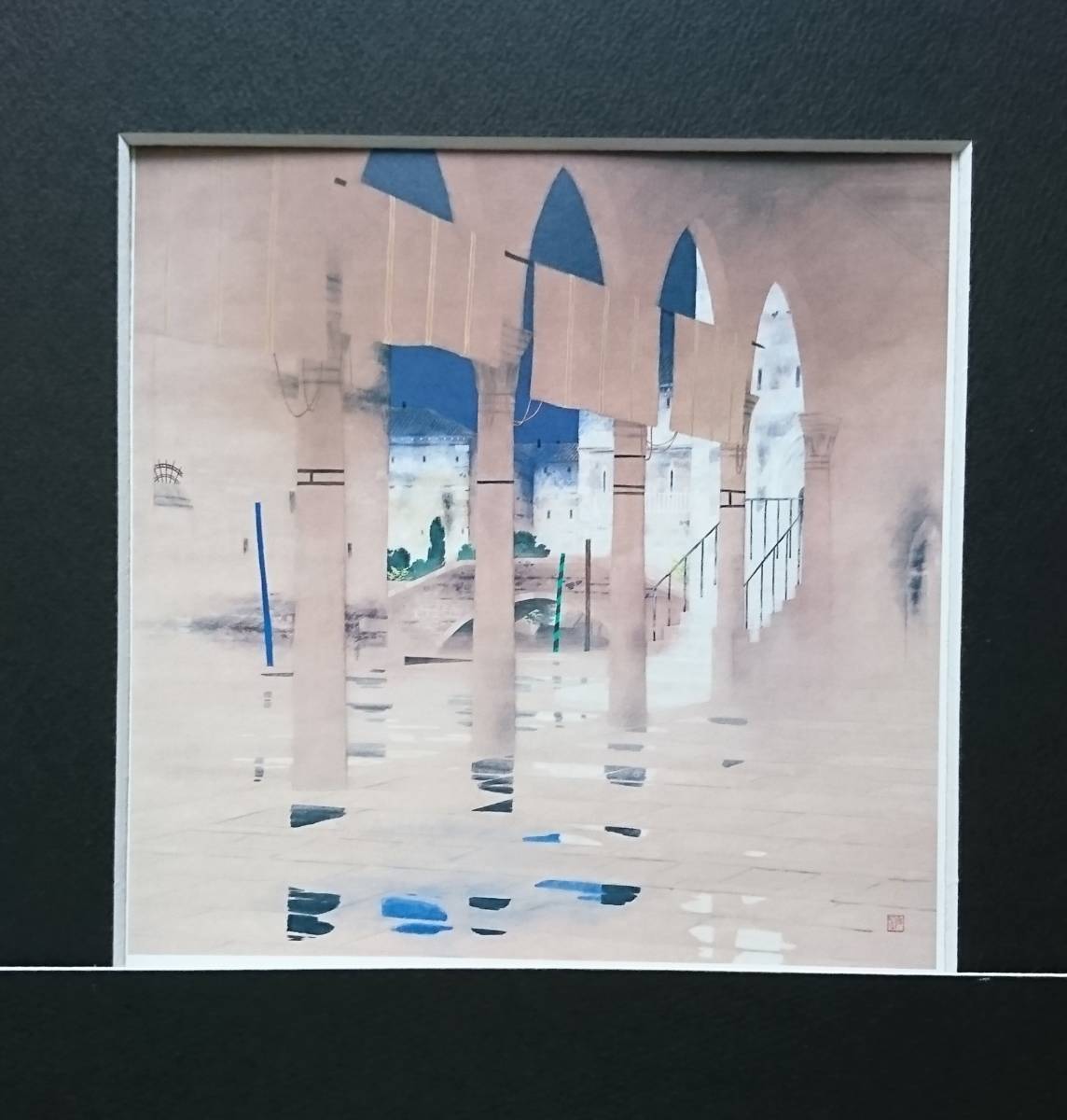 北田 克己、ゆふまどひ、厳選、希少画集画、新品高級額 額装付、きた
