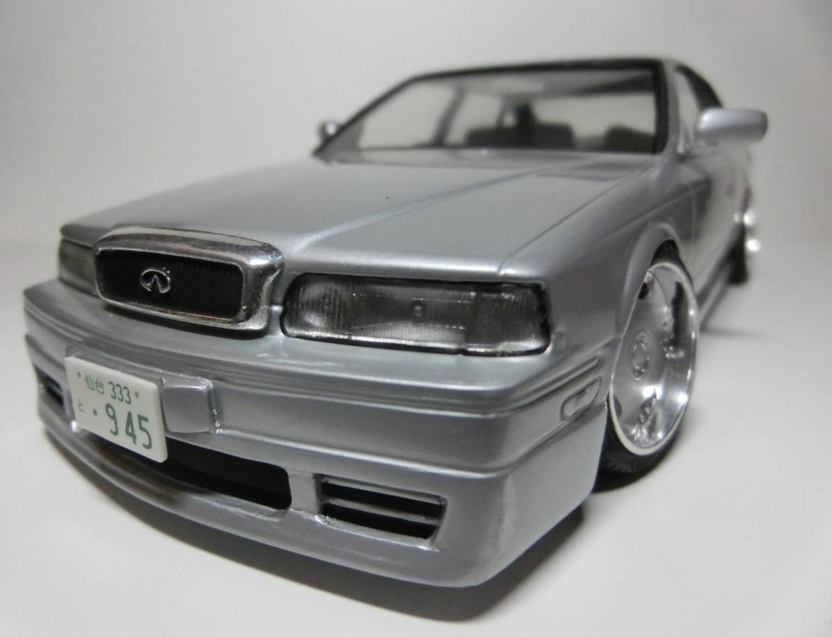 ジャンク アオシマ 1/24 VIPカーシリーズ INFINITI Q45 インフィニティ