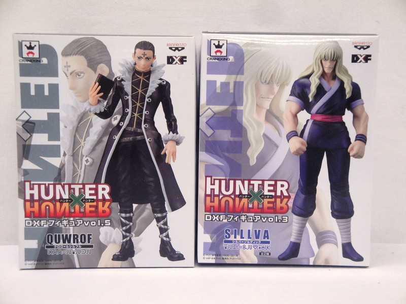 新品 カメ 未開封品 Hunter Hunter Dxfフィギュア クロロ ルシルフル シルバ ゾルディック セット U193 Gn26c の落札情報詳細 ヤフオク落札価格情報 オークフリー スマートフォン版